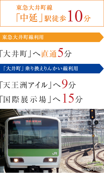 東急大井町線「中延」駅徒歩10分
