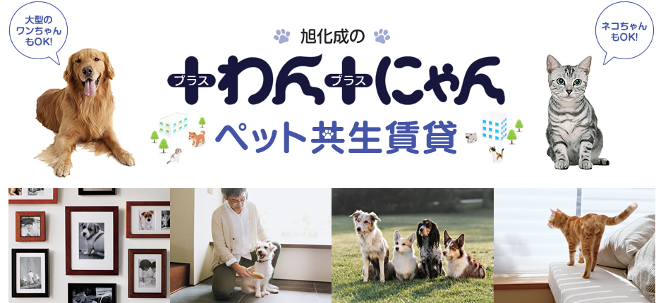 わんにゃん ペット共生賃貸
