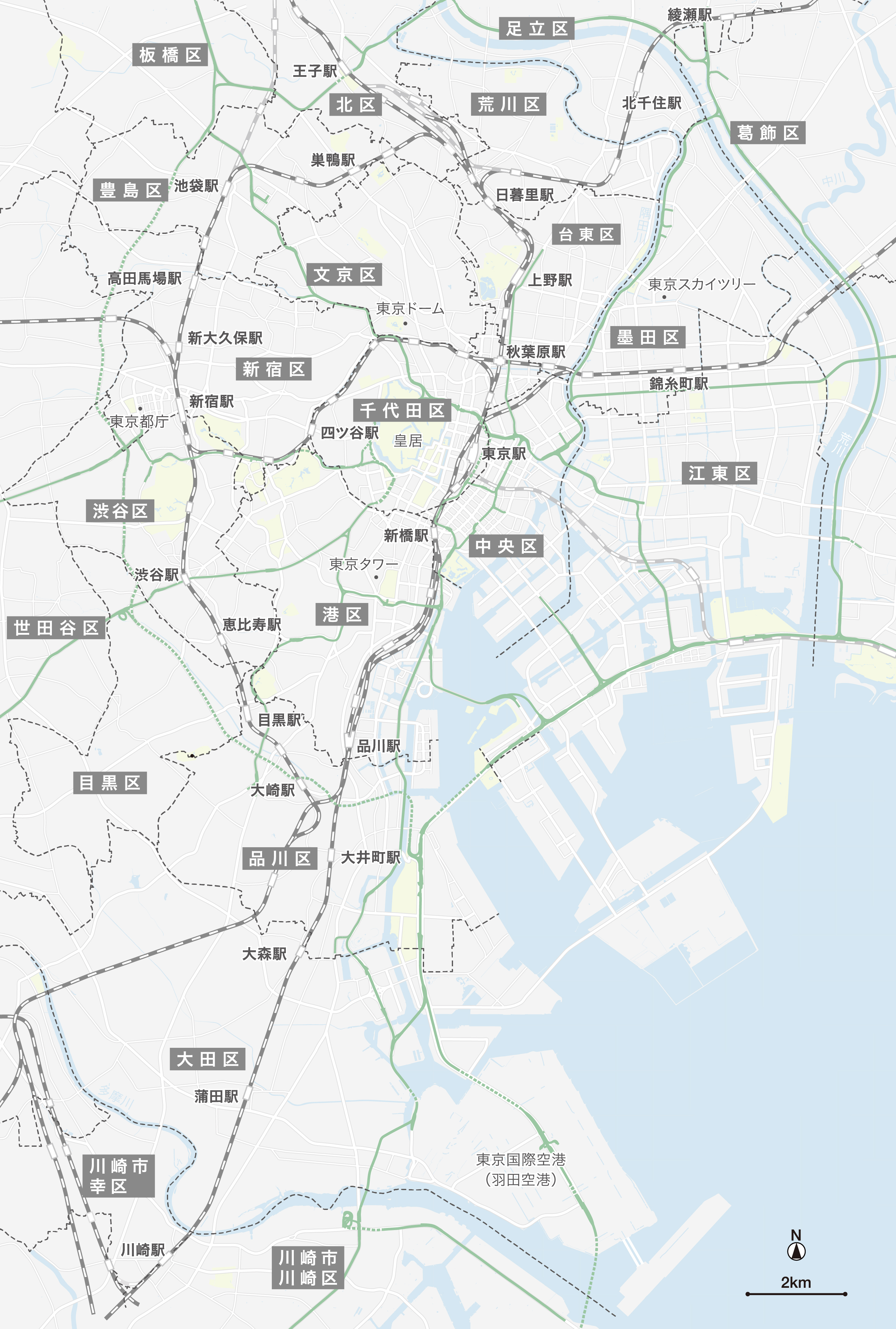 首都圏マップ
