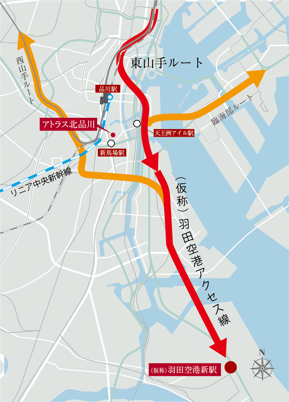 拡大図
