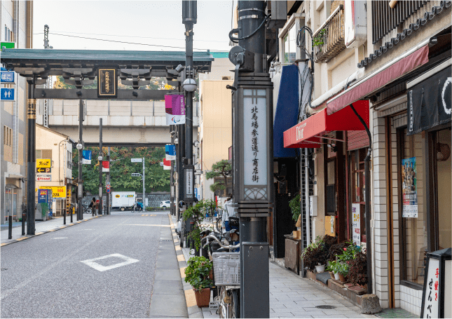 北馬場参道通り商店街