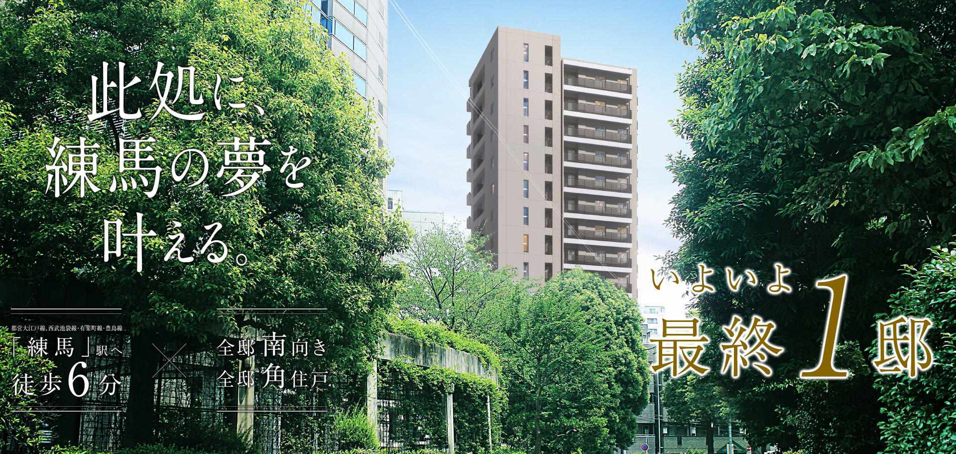 此処に、練馬の夢を叶える