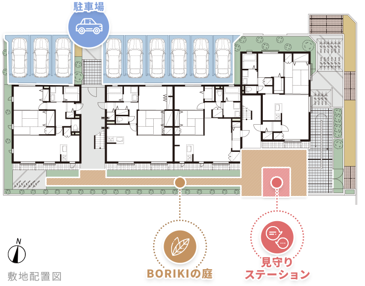 敷地配置図
