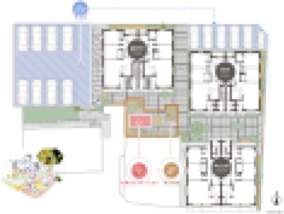 敷地配置図