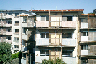 2棟あった従前のスター型住棟